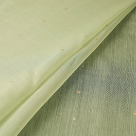 Handloom zari buti chanderi silk fabric 13 - handcrafted
