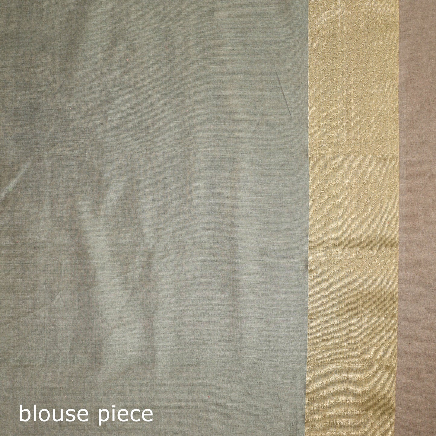 Green - handloom zari work chanderi silk saree 15