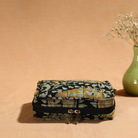  Green Multipurpose Jewellery Bag with 4 Storage Pockets