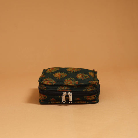 Handmade 4 pockets quilted jewellery bag 25 - handcrafted