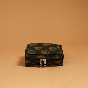 Handmade 4 pockets quilted jewellery bag 25 - handcrafted