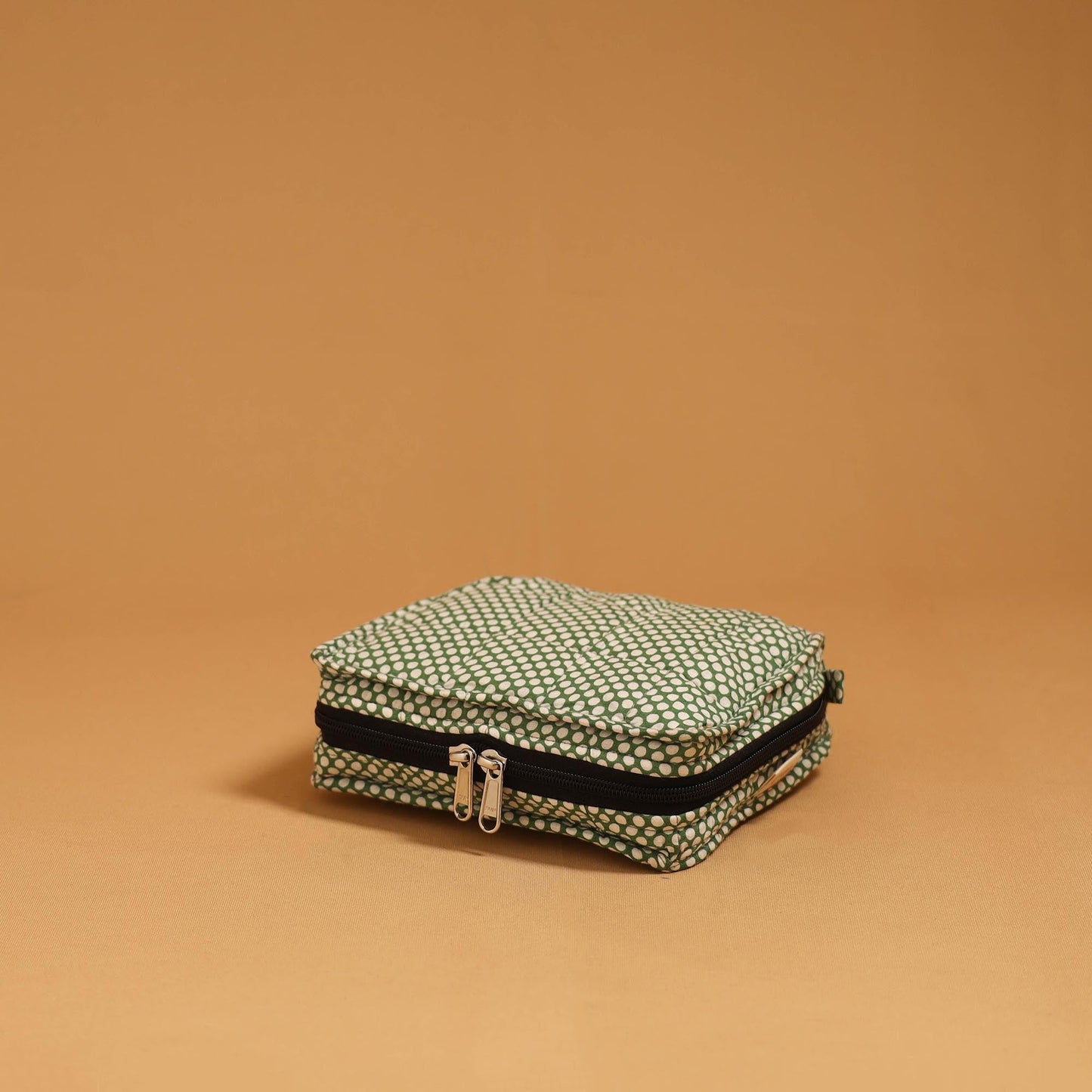 Handmade 4 pockets quilted jewellery bag 42 - handcrafted