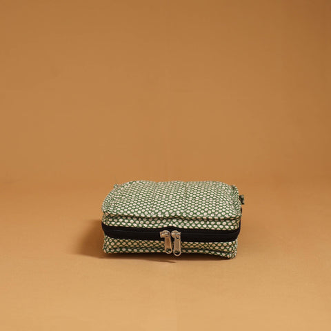 Handmade 4 pockets quilted jewellery bag 42 - handcrafted