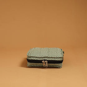 Handmade 4 pockets quilted jewellery bag 42 - handcrafted