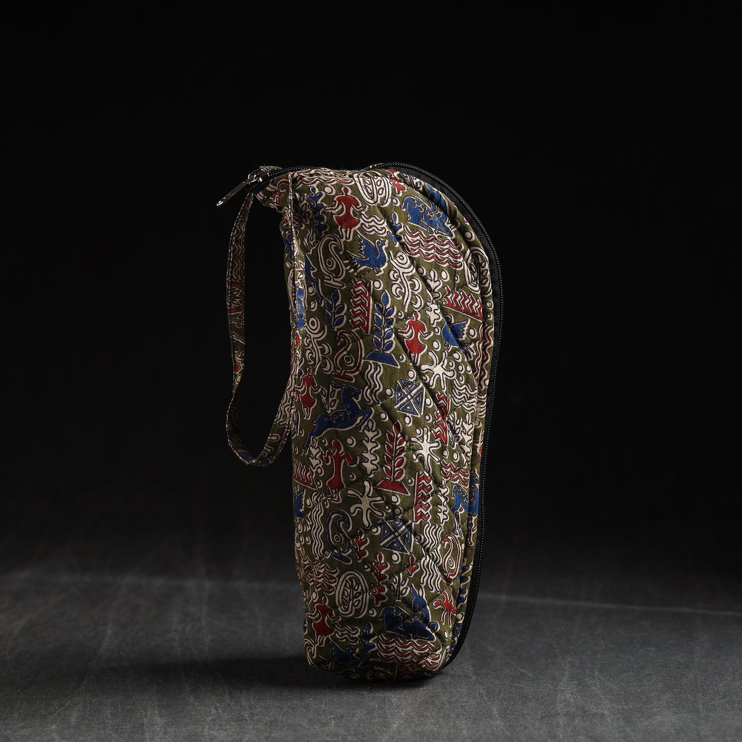  Green Handmade Cotton 1L Water Bottle Cover