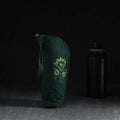 Green  Handmade Cotton 1L Water Bottle Cover