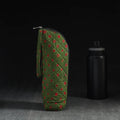  Green Handmade Cotton 1L Water Bottle Cover