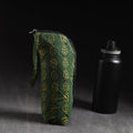  Green Handmade Cotton 1L Water Bottle Cover