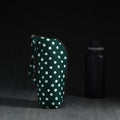  Green Handmade Cotton 1L Water Bottle Cover