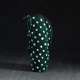 Green Handmade Cotton 1L Water Bottle Cover