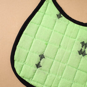 Green Handmade Cotton Baby Bib