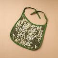 Green Handmade Cotton Baby Bib