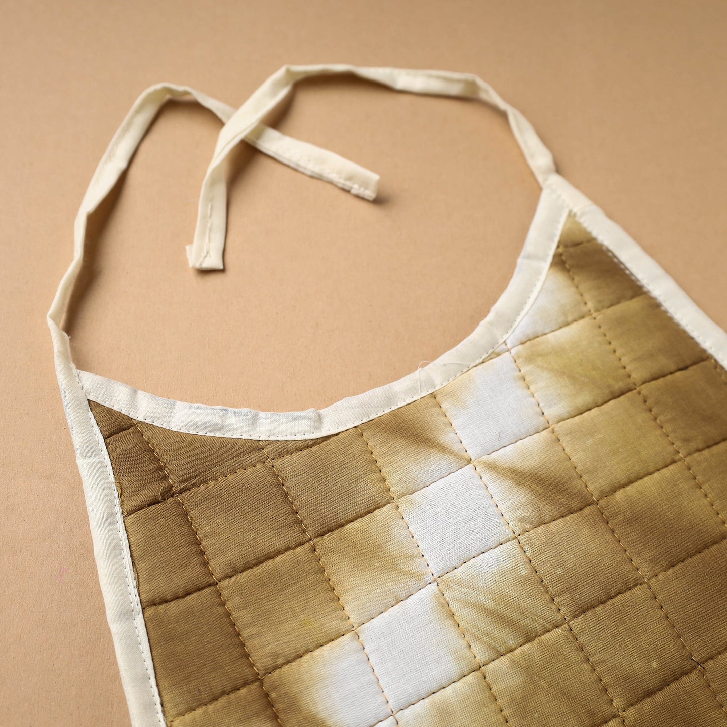 Green Handmade Cotton Baby Bib