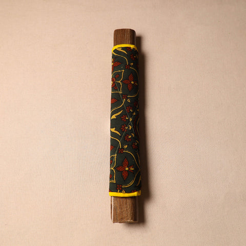 Green - handmade cotton fridge handle cover 04 - handcrafted