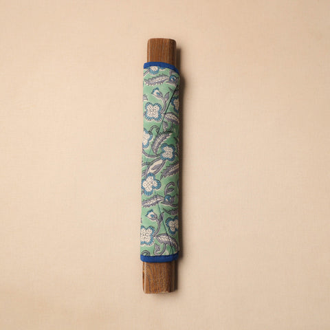 Buy Green Handmade Cotton Fridge Handle Cover