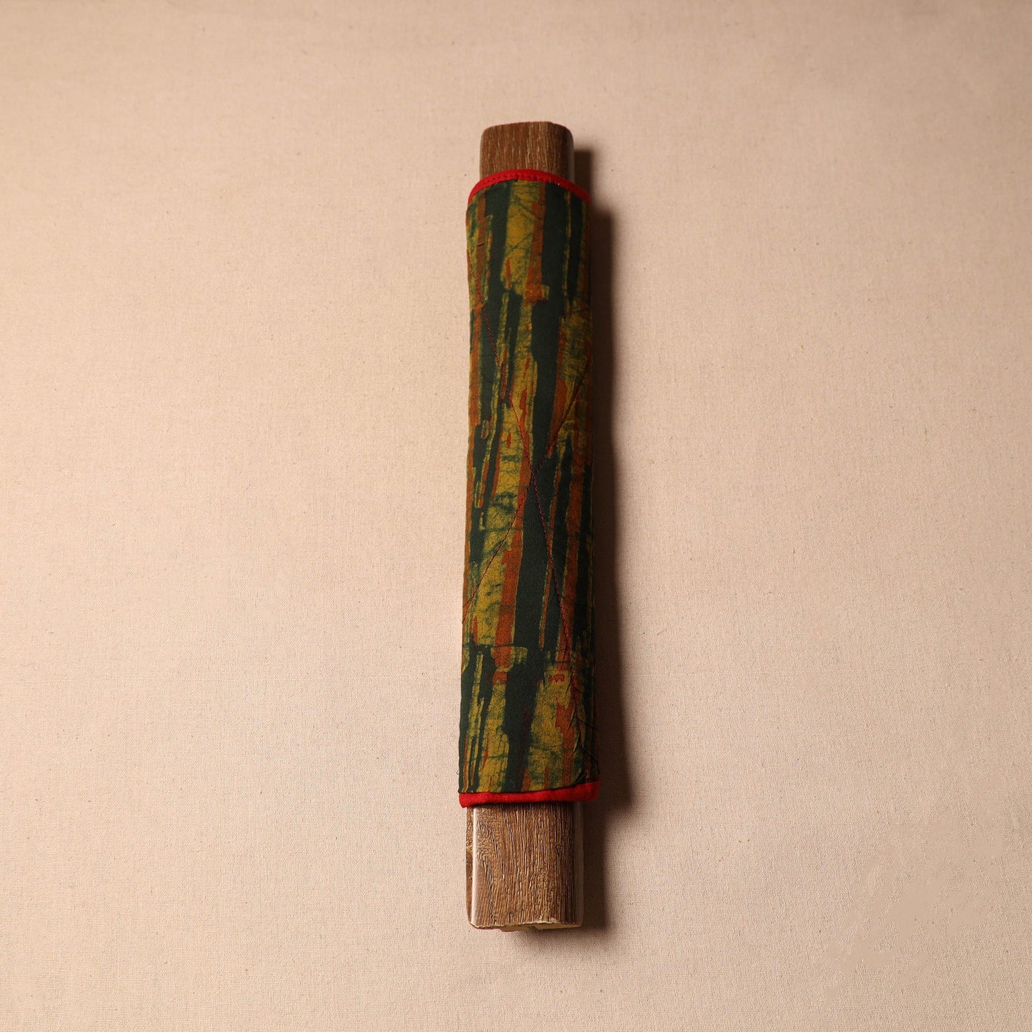 Green - handmade cotton fridge handle cover 08 - handcrafted