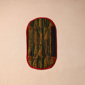 Green - handmade cotton fridge handle cover 08 - handcrafted