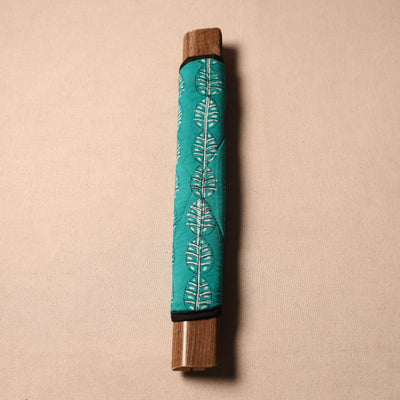 Buy Handmade Cotton Green Fridge Handle Cover 117