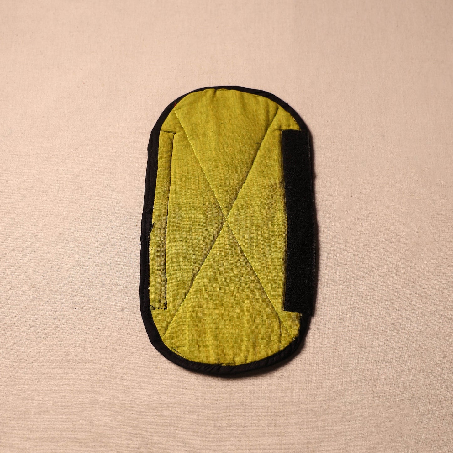 Buy Handmade Cotton Green Fridge Handle Cover 128