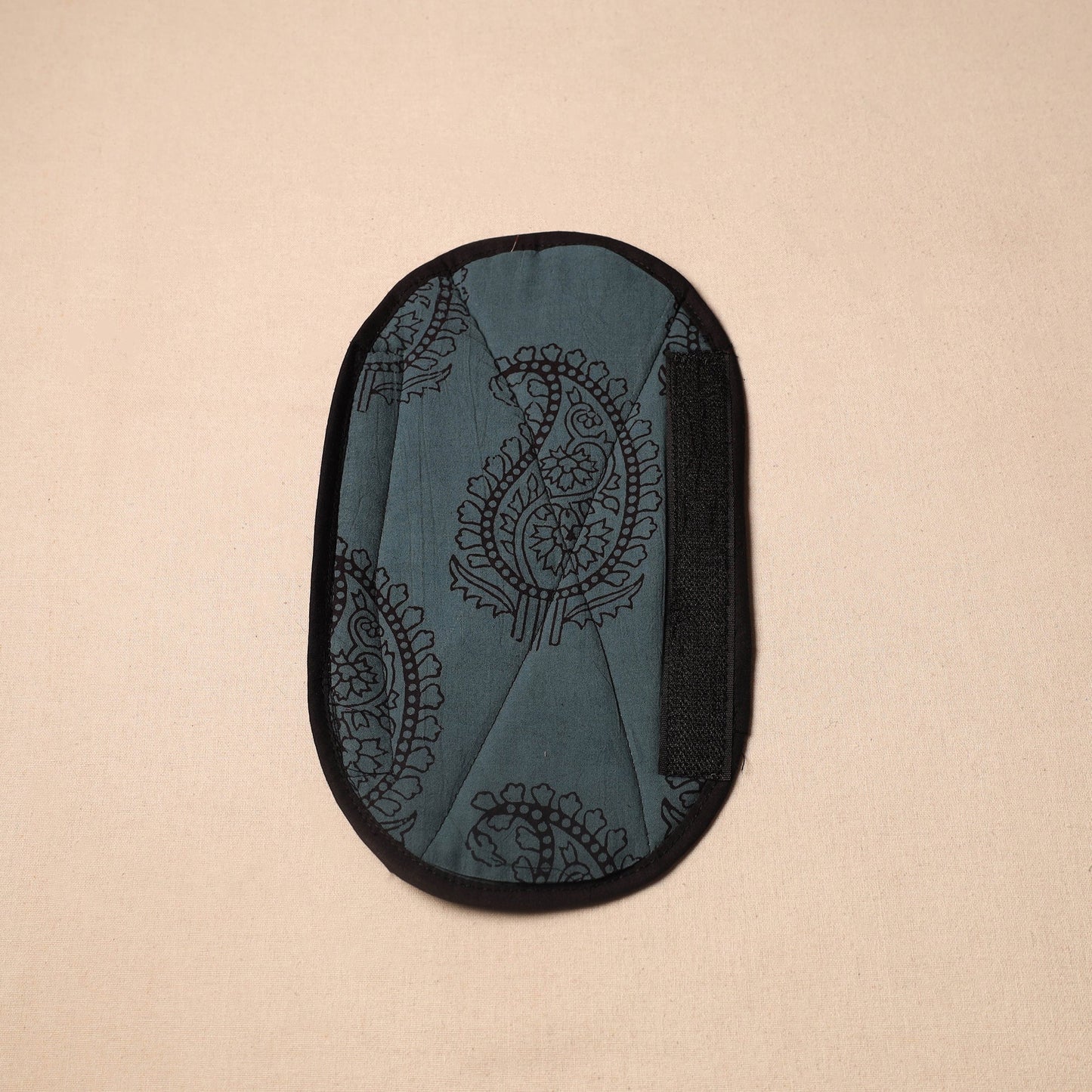 Buy Green Handmade Cotton Fridge Handle Cover