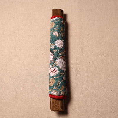 Buy Green Handmade Cotton Fridge Handle Cover 160