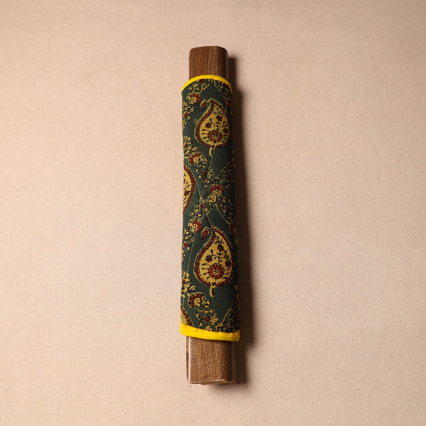 Green - handmade cotton fridge handle cover 23 - handcrafted