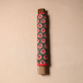 Green - handmade cotton fridge handle cover 25 - handcrafted