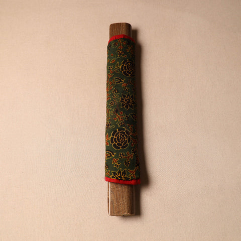 Green - handmade cotton fridge handle cover 55 - handcrafted