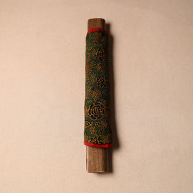 Green - handmade cotton fridge handle cover 55 - handcrafted