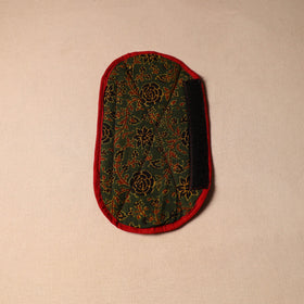 Green - handmade cotton fridge handle cover 55 - handcrafted