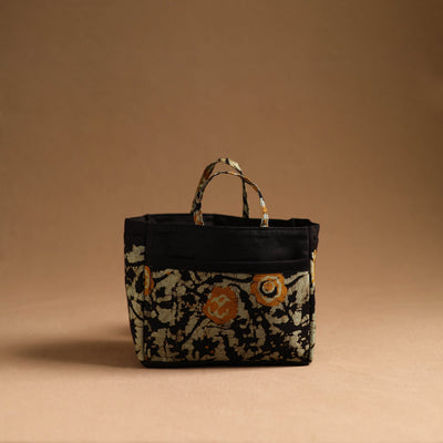  Green Handmade Cotton Multipurpose Cosmetic/Toiletry Bag