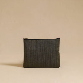 Buy Green Handmade Cotton Utility Pouch Set