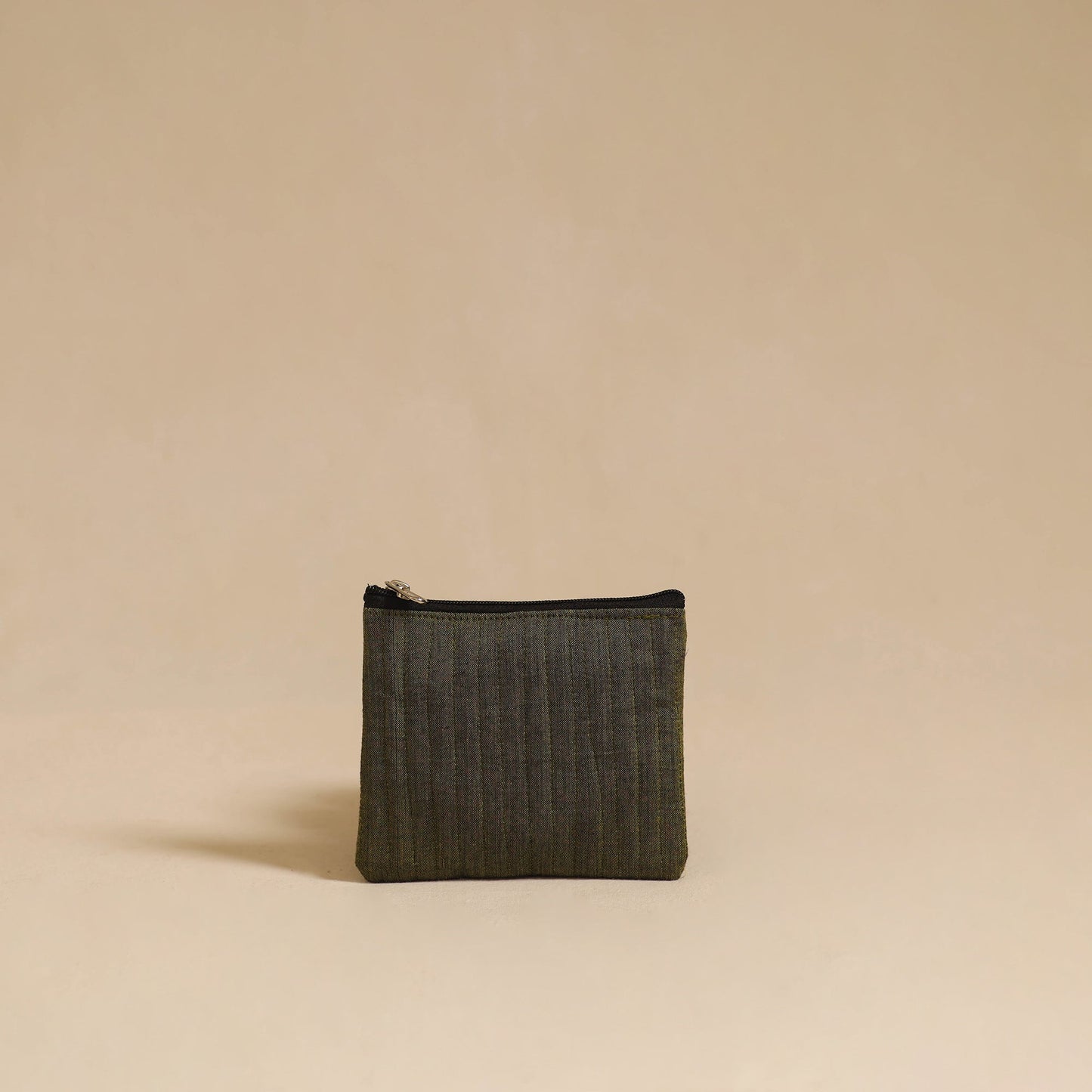 Buy Green Handmade Cotton Utility Pouch Set