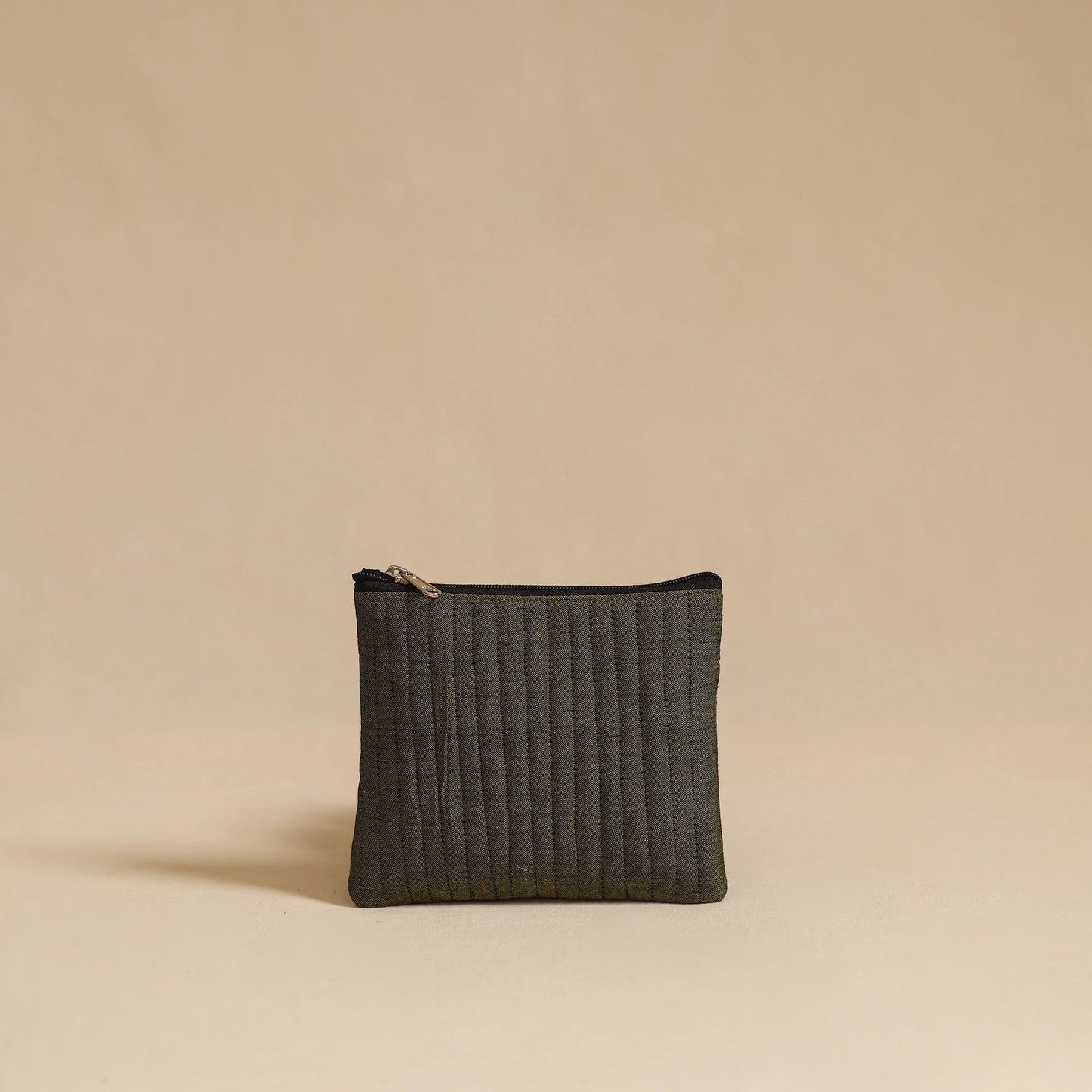 Buy Green Handmade Cotton Utility Pouch Set