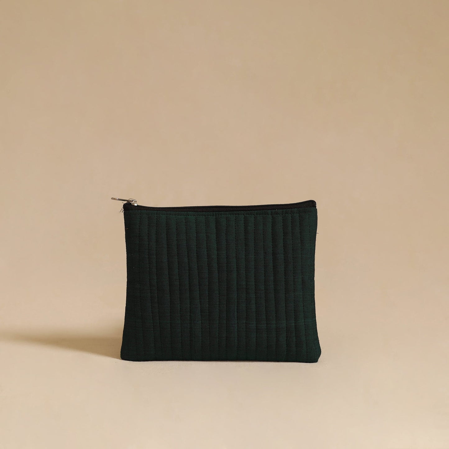 Buy Green Handmade Cotton Utility Pouch Set