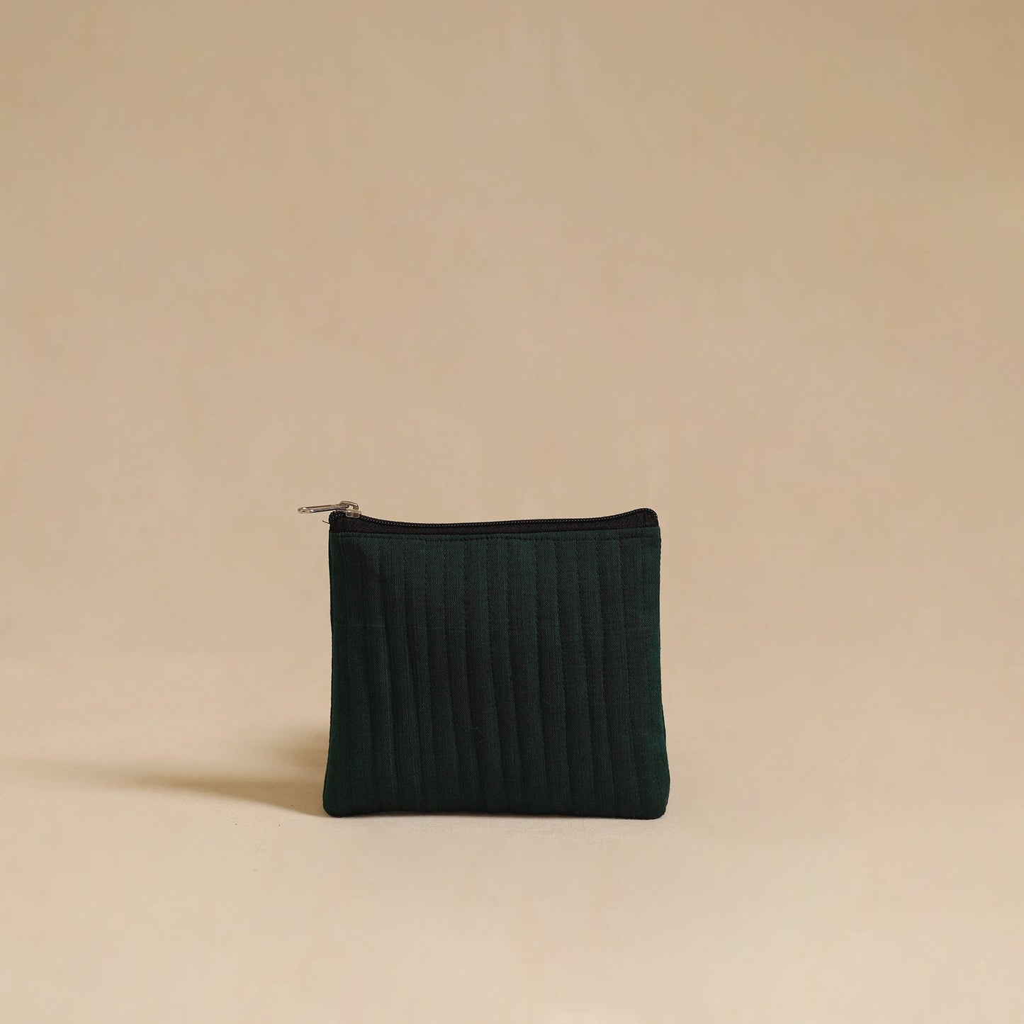 Buy Green Handmade Cotton Utility Pouch Set