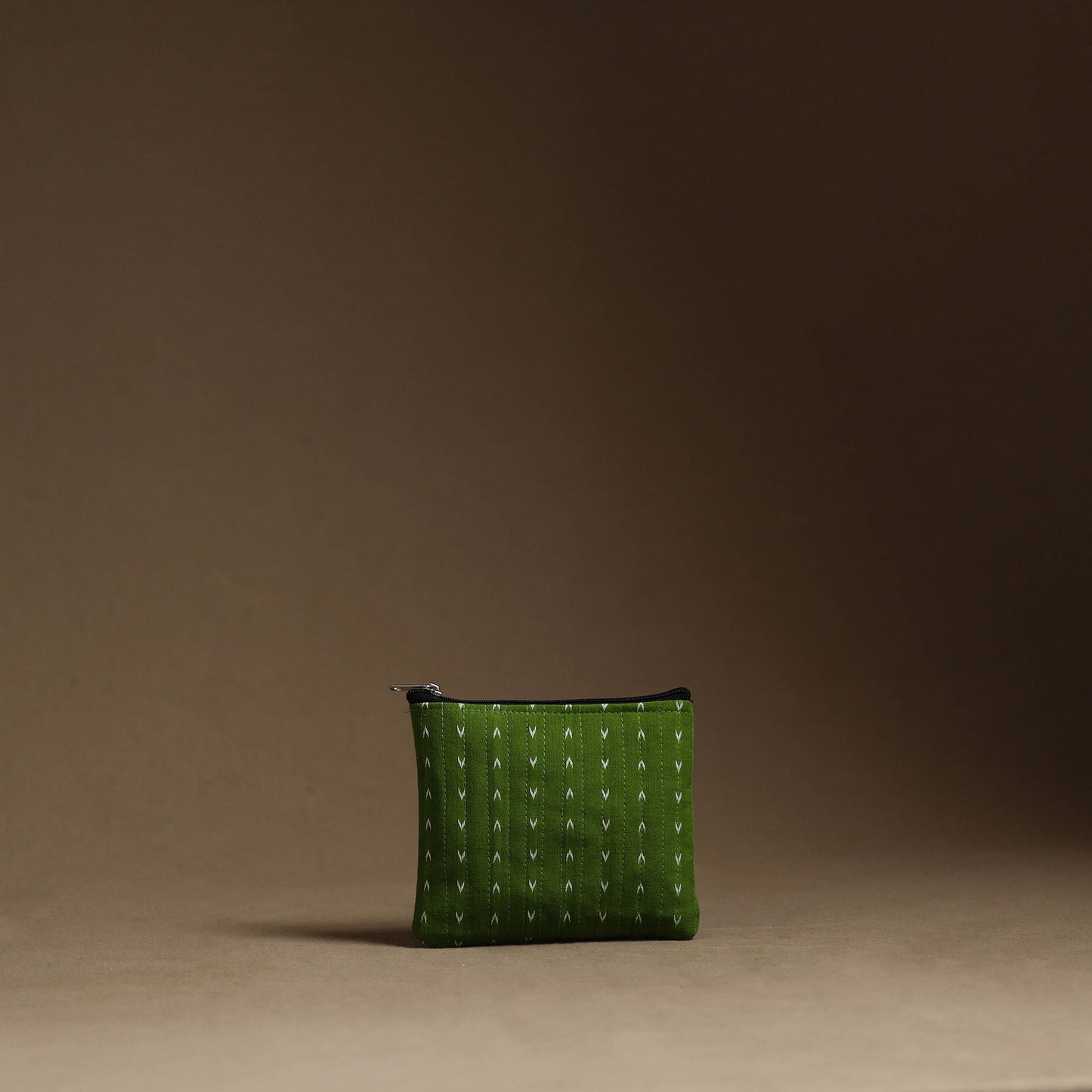 Green Handmade Cotton Multipurpose Utility Pouches (set of 3)