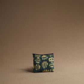 Green - handmade cotton multipurpose utility pouches (set