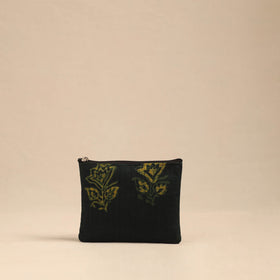 Buy Green Handmade Cotton Utility Pouches (Set of 3)