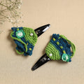  Handmade Crochet Tik-Tak Hair Clip (set of 2) 08 