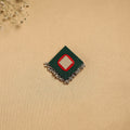 Handmade fabart ghungroo work hair clip 23 - handcrafted