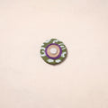 Handmade fabart jute magnet 08 - handcrafted