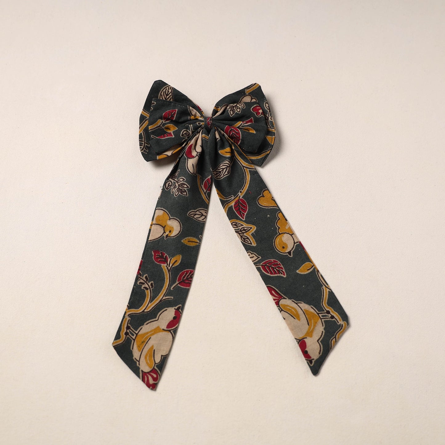 Handmade Fabric Bow Hair Clip