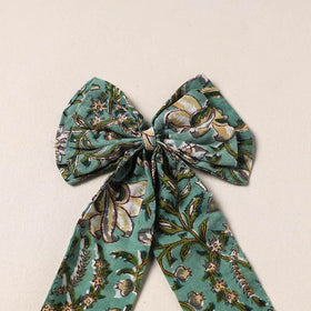 Handmade Fabric Bow Hair Clip