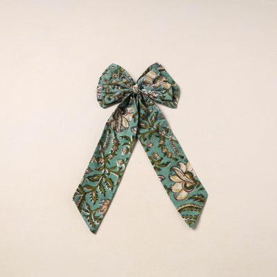Handmade Fabric Bow Hair Clip