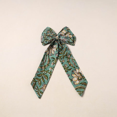 Handmade Fabric Bow Hair Clip