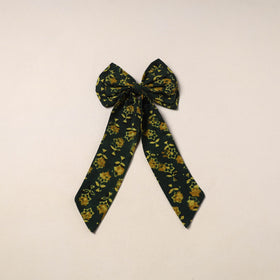 Handmade Fabric Bow Hair Clip