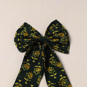 Handmade Fabric Bow Hair Clip