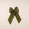 Handmade Fabric Bow Hair Clip