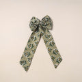 Handmade Fabric Bow Hair Clip